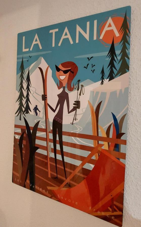 40M2 - Ski Aux Pieds - La Tania - Parking Couvert Exteriér fotografie